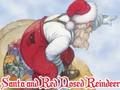 Lojë Santa dhe renë me hundë të kuqe  në internet