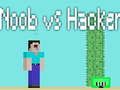 Lojë Noob vs haker në internet