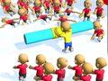 Lojë Shtyni turmën e çmendur  në internet