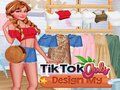 Lojë Veshje e dizajnit TikTok  në internet