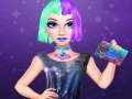 Lojë Influencuesi #galaxy Hairstyle Challenge në internet