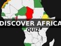 Lojë Kuizi për vendndodhjen e vendeve afrikane  në internet