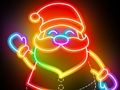 Lojë Vizato Glow Christmas në internet