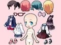 Lojë Kukulla e princeshës anime Chibi  në internet