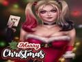 Lojë Vishen me triko për Krishtlindje Harley Quinn  në internet