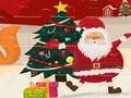 Lojë Puzzle Santa Gëzuar Krishtlindjet  në internet