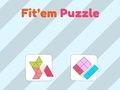 Lojë Puzzle Fit'em  në internet