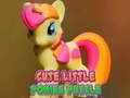 Lojë Puzzle Cute Little Ponies  në internet