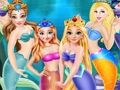 Lojë Veshje sirene princeshe  në internet