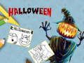 Lojë Libri i ngjyrosjes së Halloween  në internet