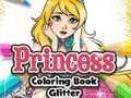 Lojë Libër Ngjyrosje Princesha Glitter  në internet