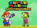Lojë Super Mario duke qëlluar zombie në internet