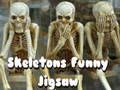Lojë Skelete Funny Jigsaw  në internet