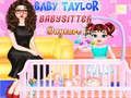 Lojë Foshnja Taylor Babysitter Kujdesi Ditor në internet