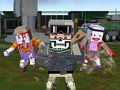 Lojë Mbijetesa e zombies luftarake Pixel Arena 3D në internet