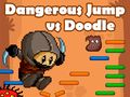 Lojë Kërcim i rrezikshëm kundër Doodle  në internet