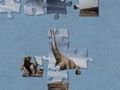 Lojë Puzzle me bashkim pjesësh figure Brontosaurus  në internet