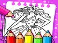 Lojë Libri për ngjyrosje Barbie  në internet