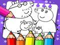 Lojë Libri i ngjyrosjes së derrit Peppa  në internet
