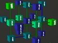 Lojë 2048 - 3D në internet