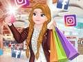 Lojë Flutura e rrjeteve sociale Anna  në internet