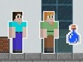 Lojë Huggy Kissy vs Steve Alex në internet