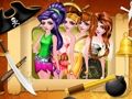 Lojë Gjuetia e thesarit të vajzave pirate  në internet