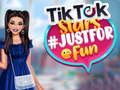 Lojë Yjet tiktok #justforfun në internet