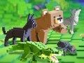 Lojë Voxel serval në internet
