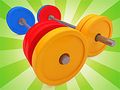 Lojë Puzzle e renditjes me barbell  në internet