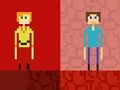 Lojë Stickman Steve vs Alex Nether në internet