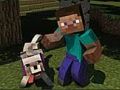 Lojë Minicraft: Steve dhe Wolf Adventure në internet