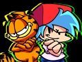 Lojë E Premte Night Funkin: Argëtim i së hënës me Garfield macen  në internet