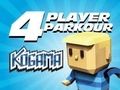 Lojë Kogama: Parkour për 4 lojtarë  në internet