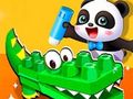 Lojë Puzzle kafshësh panda foshnja  në internet