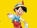 Lojë Puzzle me bashkim pjesësh figure Pinocchio  në internet