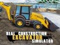 Lojë Simulator i vërtetë i ekskavatorit të ndërtimit  në internet
