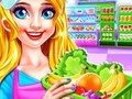 Lojë Pastrimi i vajzave në supermarket në internet Lojë Pastrimi i vajzave në supermarket në internet