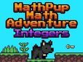 Lojë MathPup Math Adventure Numrat e plotë  në internet