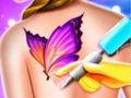Lojë Barbie Funny Tattoo Dyqan  në internet