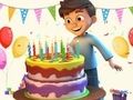 Lojë Libër për t'u ngjyrosur: Festa e ditëlindjes  në internet