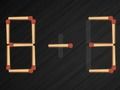 Lojë Shkopi shkrepsesh matematike  në internet