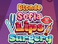 Lojë Sofia bjonde: Kirurgjia e buzëve  në internet