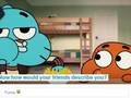 Lojë Jeni Gumball apo Darvini?  në internet