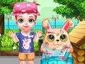 Lojë Kujdesi për lepurin tim të vogël  në internet
