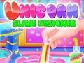 Lojë Dizajner Unicorn Slime  në internet
