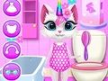 Lojë Kujdesi ditor i Kitty Unicorn  në internet