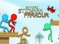Lojë Stickman Parkour Master në internet