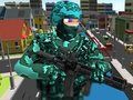 Lojë Multiplayer luftarak pikselësh në internet