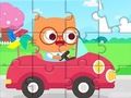 Lojë Mister Jigsaw: makinë ngarje në internet
